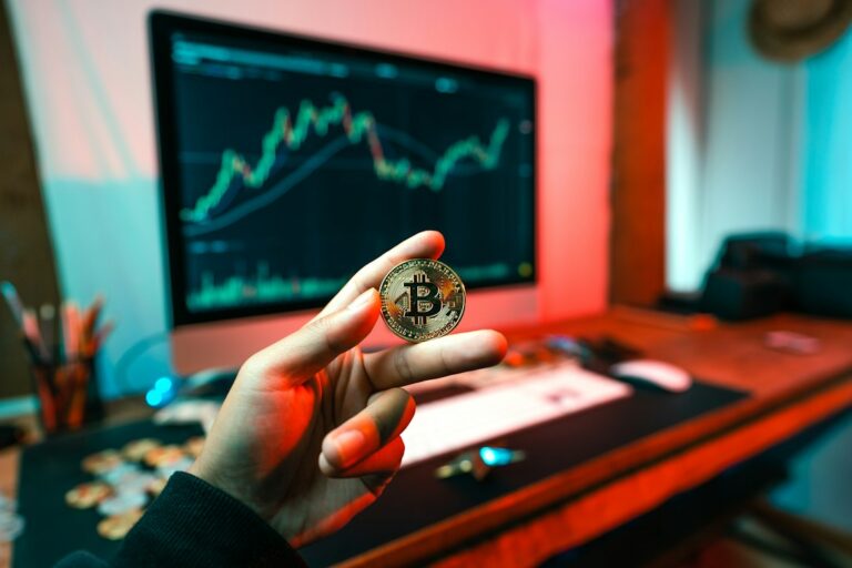 Cryptocurrency exchange interface showing digital asset trading and USDT deposit withdrawal flows